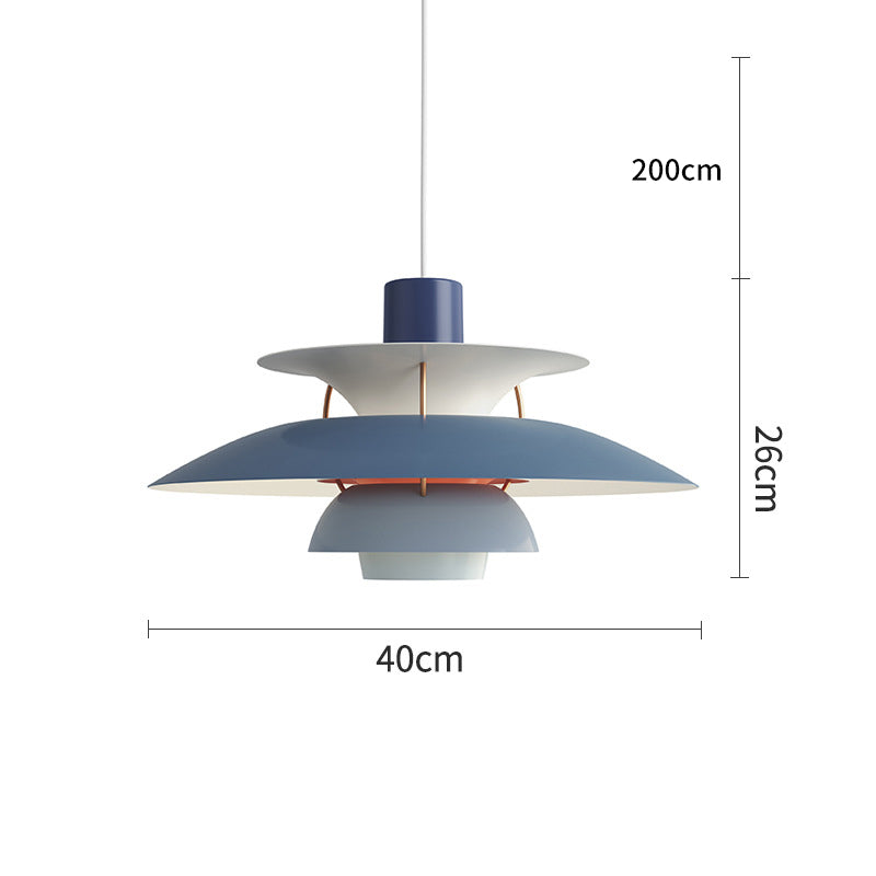 Colorful Flying Saucer Pendant Light, Scandinavian Pendant Light, Dining Room Light