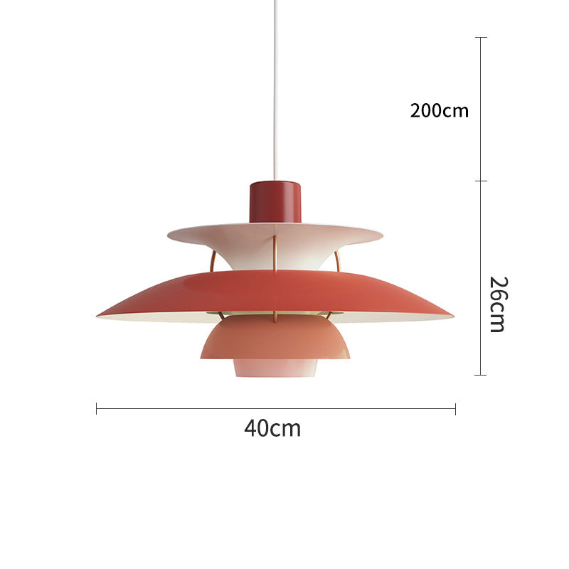 Colorful Flying Saucer Pendant Light, Scandinavian Pendant Light, Dining Room Light