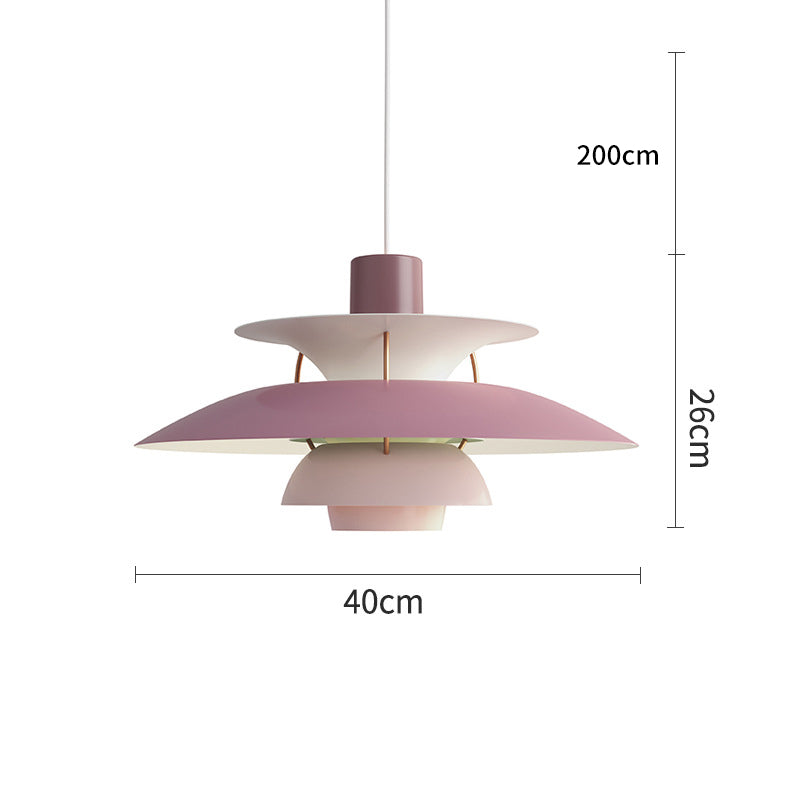 Colorful Flying Saucer Pendant Light, Scandinavian Pendant Light, Dining Room Light