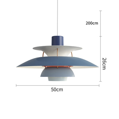 Colorful Flying Saucer Pendant Light, Scandinavian Pendant Light, Dining Room Light