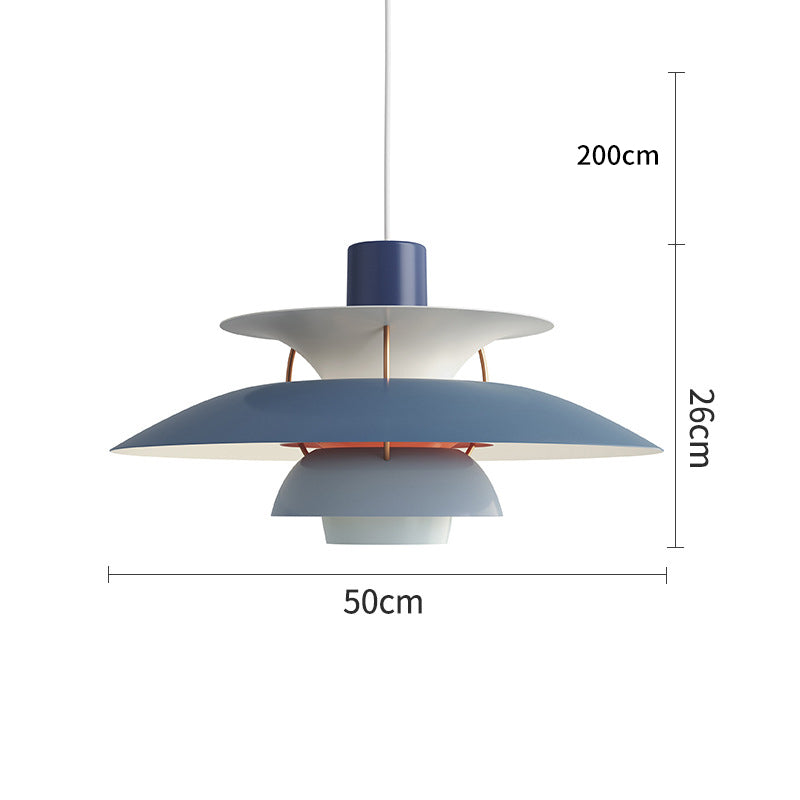 Colorful Flying Saucer Pendant Light, Scandinavian Pendant Light, Dining Room Light