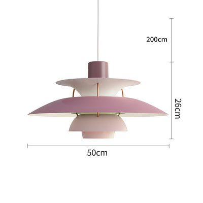 Colorful Flying Saucer Pendant Light, Scandinavian Pendant Light, Dining Room Light