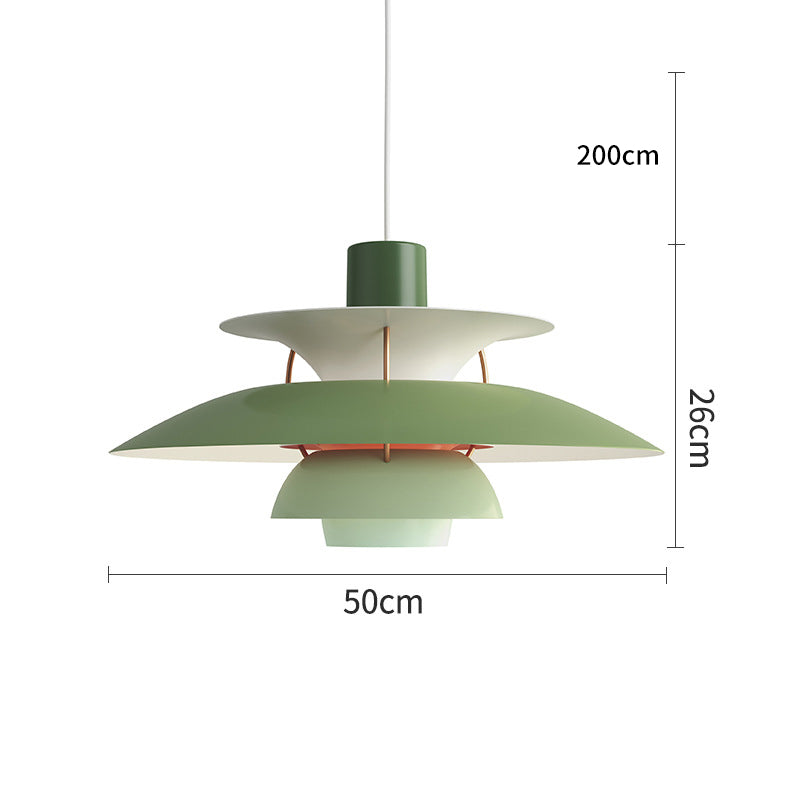 Colorful Flying Saucer Pendant Light, Scandinavian Pendant Light, Dining Room Light