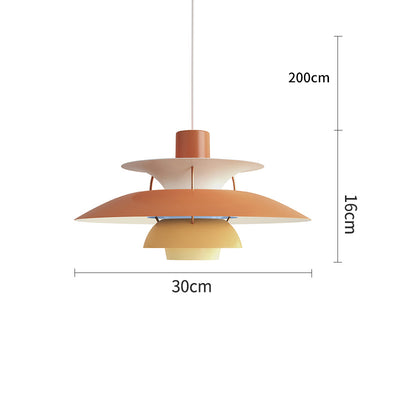 Colorful Flying Saucer Pendant Light, Scandinavian Pendant Light, Dining Room Light