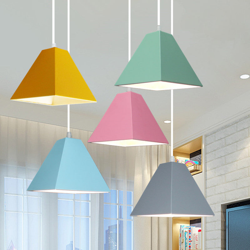 Colorful Macaroon Chandelier, Pendant Light for Living Room