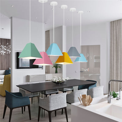 Colorful Macaroon Chandelier, Pendant Light for Living Room