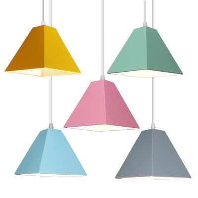 Colorful Macaroon Chandelier, Pendant Light for Living Room