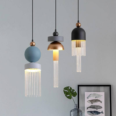 Colorful Macaroon Chandelier, Pendant Light for Living Room