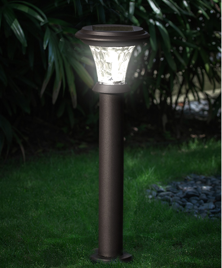 Column Solar Path Light, Solar Outdoor Garden Light, Solar Landscape Light