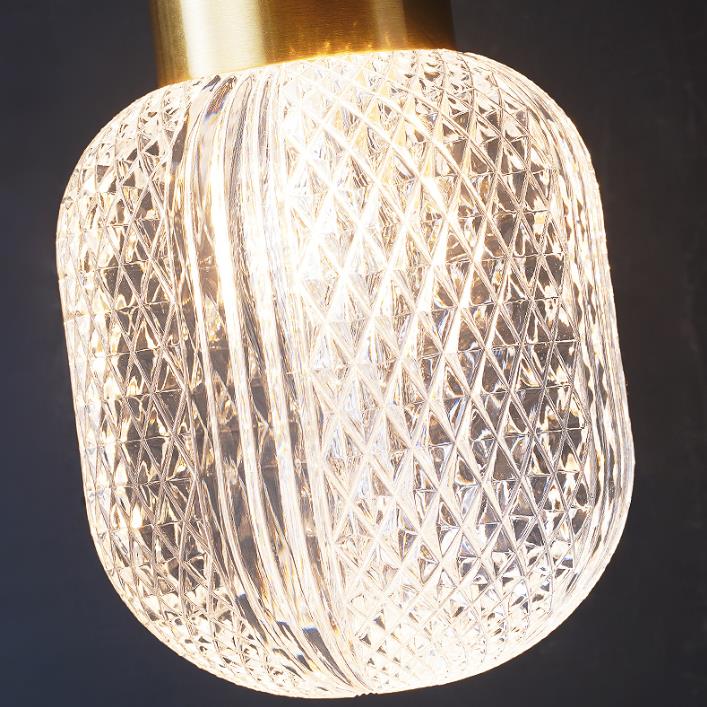 Copper Crystal Wall Light,Wall Light for Bedroom