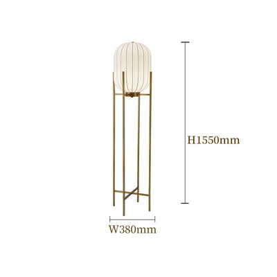 Copper Floor Lamp, Bedroom Light, Living Room Light