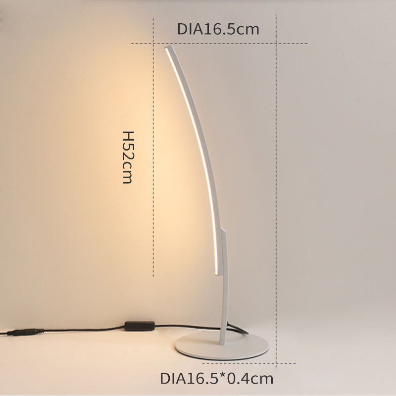 Modern Table Lamp, Bedside Light for Living Room