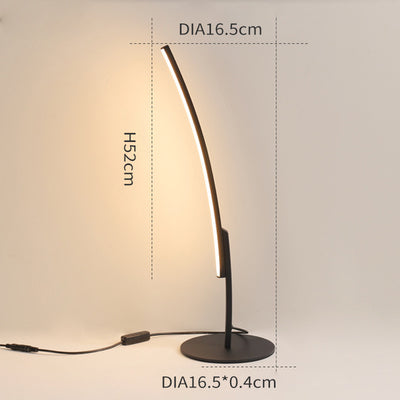 Modern Table Lamp, Bedside Light for Living Room