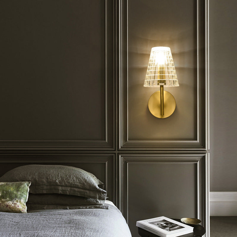 Copper Wall Light, Bedside Light for Bedroom