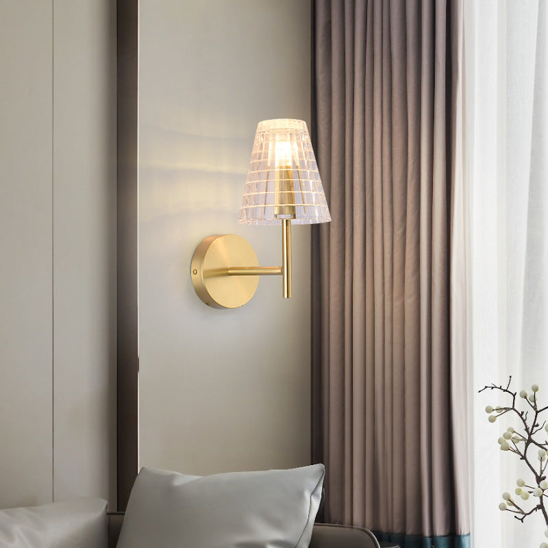 Copper Wall Light, Bedside Light for Bedroom