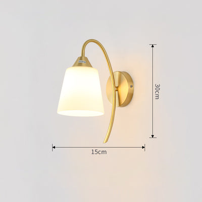 Copper Wall Light, Wall Light for Bedroom