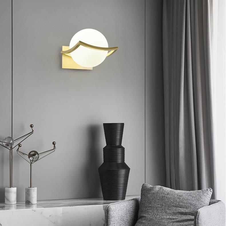 Copper Wall Light, Wall Light for Living Room