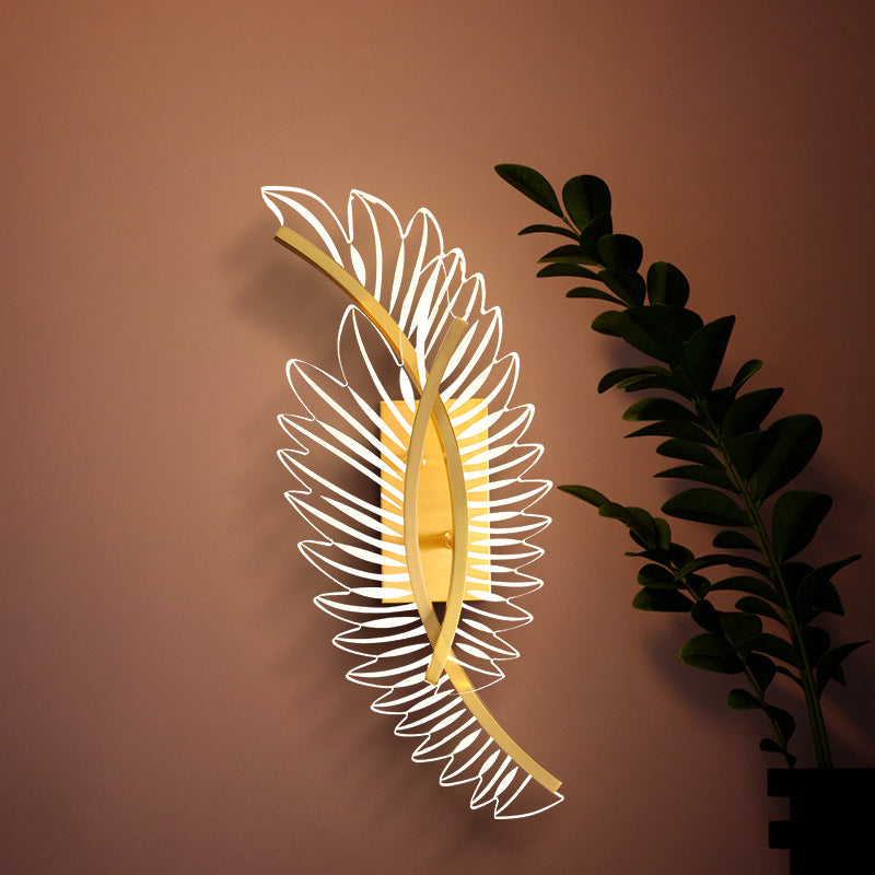 Copper Wing Wall Light, Wall Light for Bedroom