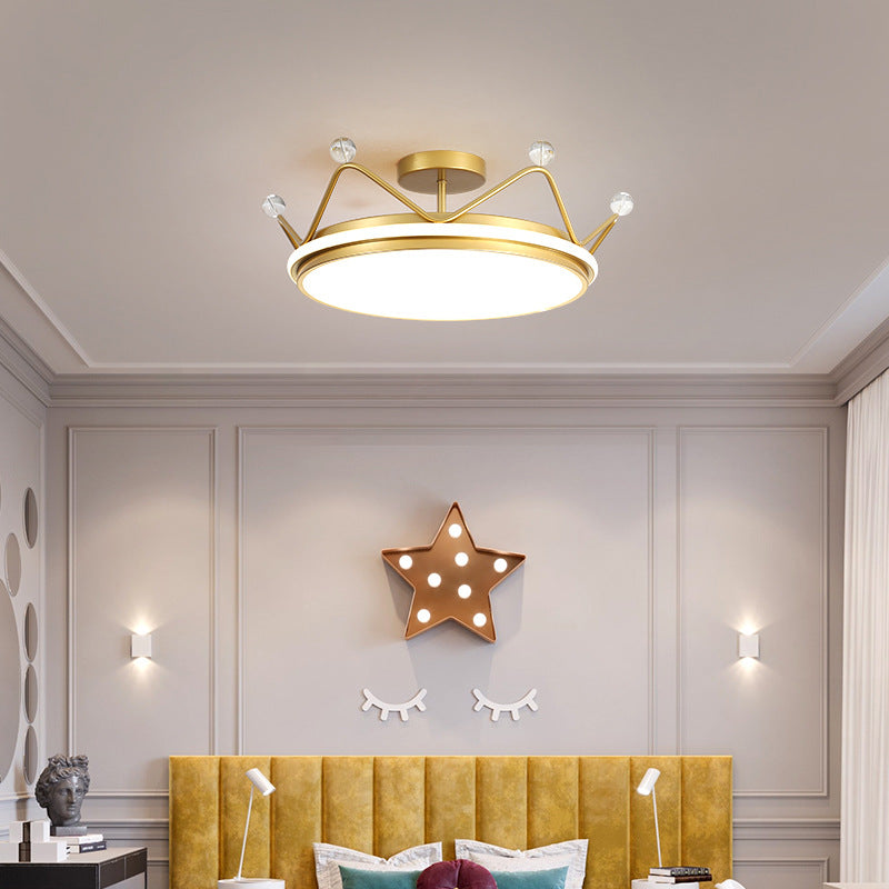 Crown Ceiling Light, Bedroom Ceiling Light