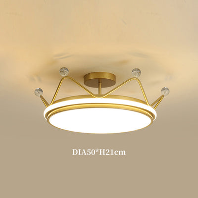 Crown Ceiling Light, Bedroom Ceiling Light