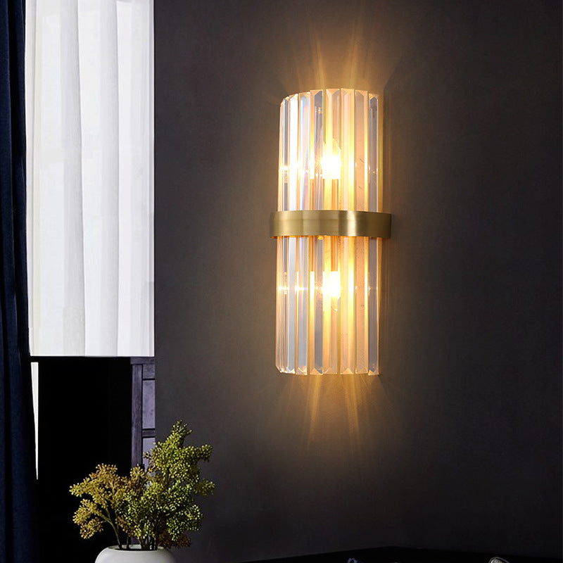 Crystal Bedside Light, Wall Light for Bedroom