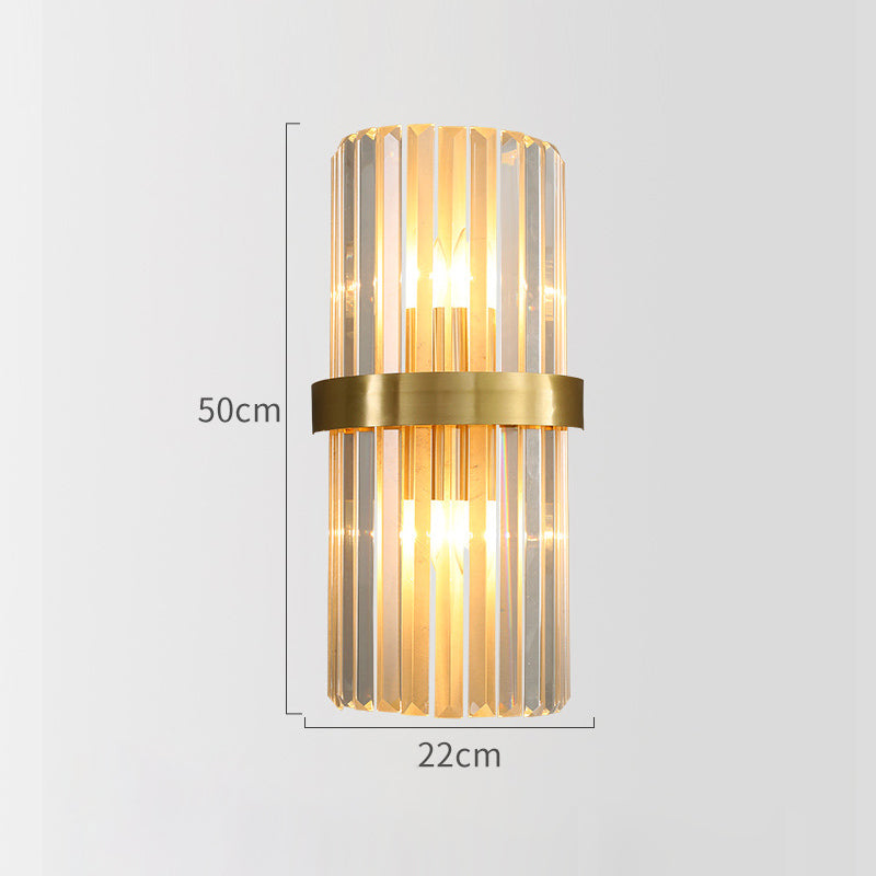 Crystal Bedside Light, Wall Light for Bedroom