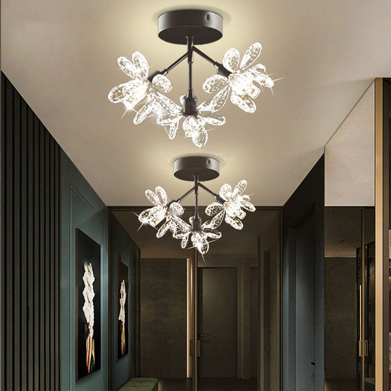 Crystal Ceiling Light, Hallway Ceiling Light, Foyer Light