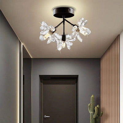 Crystal Ceiling Light, Hallway Ceiling Light, Foyer Light