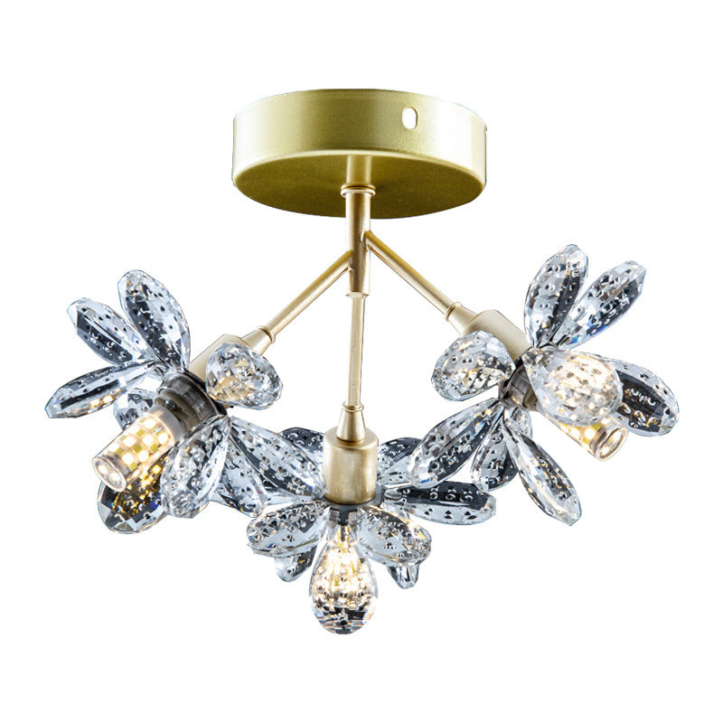 Crystal Ceiling Light, Hallway Ceiling Light, Foyer Light