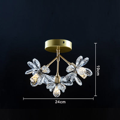 Crystal Ceiling Light, Hallway Ceiling Light, Foyer Light