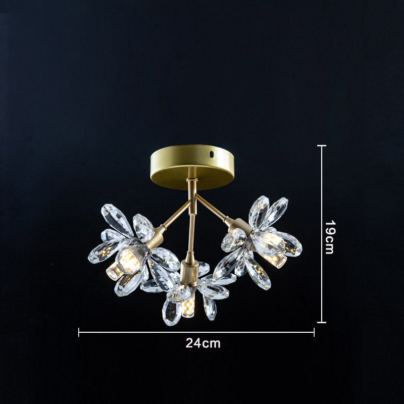 Crystal Ceiling Light, Hallway Ceiling Light, Foyer Light