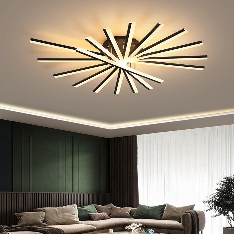 Crystal Ceiling Light, Modern Living Room Ceiling Light