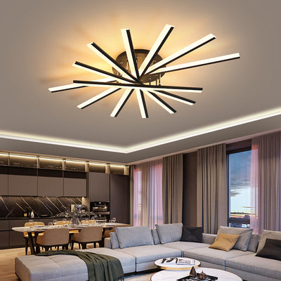 Crystal Ceiling Light, Modern Living Room Ceiling Light