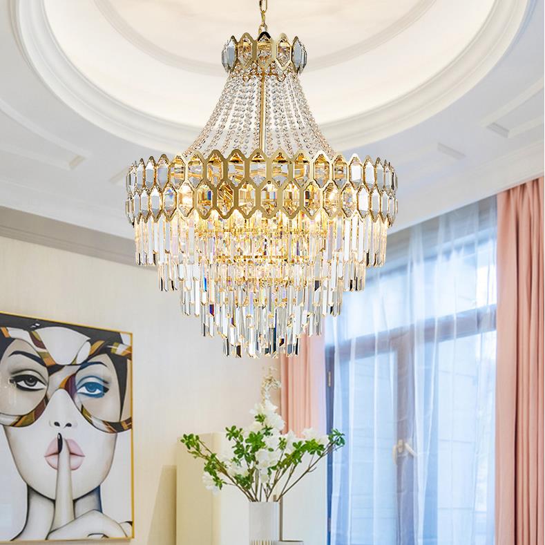 Crystal Chandelier, Pendant Light for Bedroom