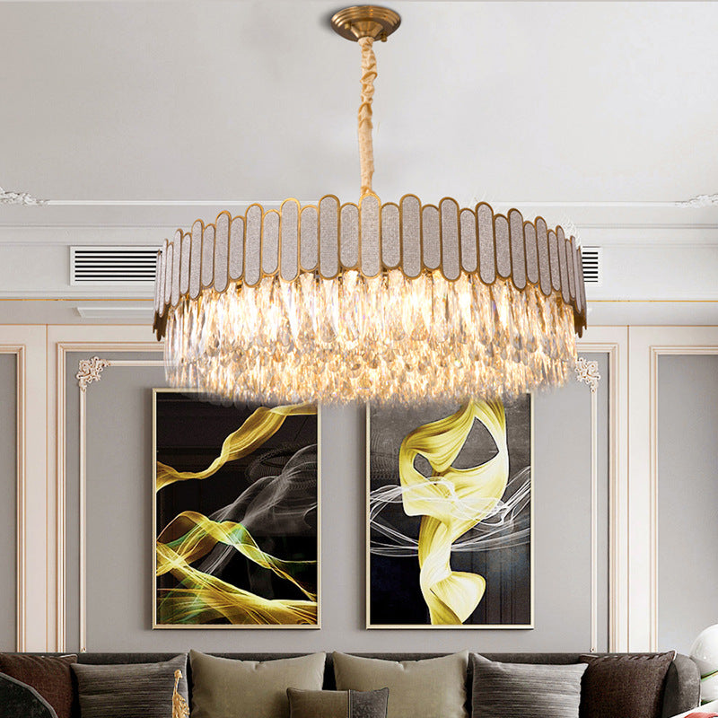 Crystal Chandelier, Pendant for Living Room