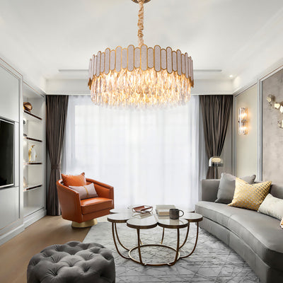 Crystal Chandelier, Pendant for Living Room