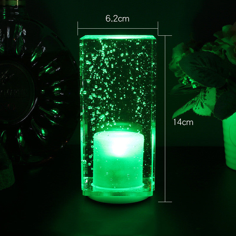 Crystal Column Bar Night Light