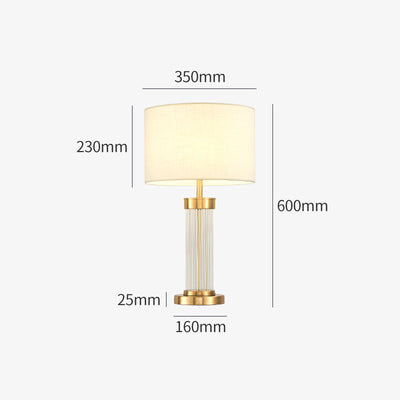 Crystal Table Lamp, Table Lamp for Bedroom