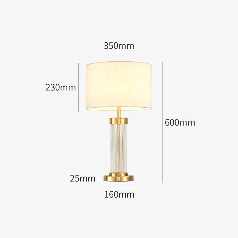 Crystal Table Lamp, Table Lamp for Bedroom