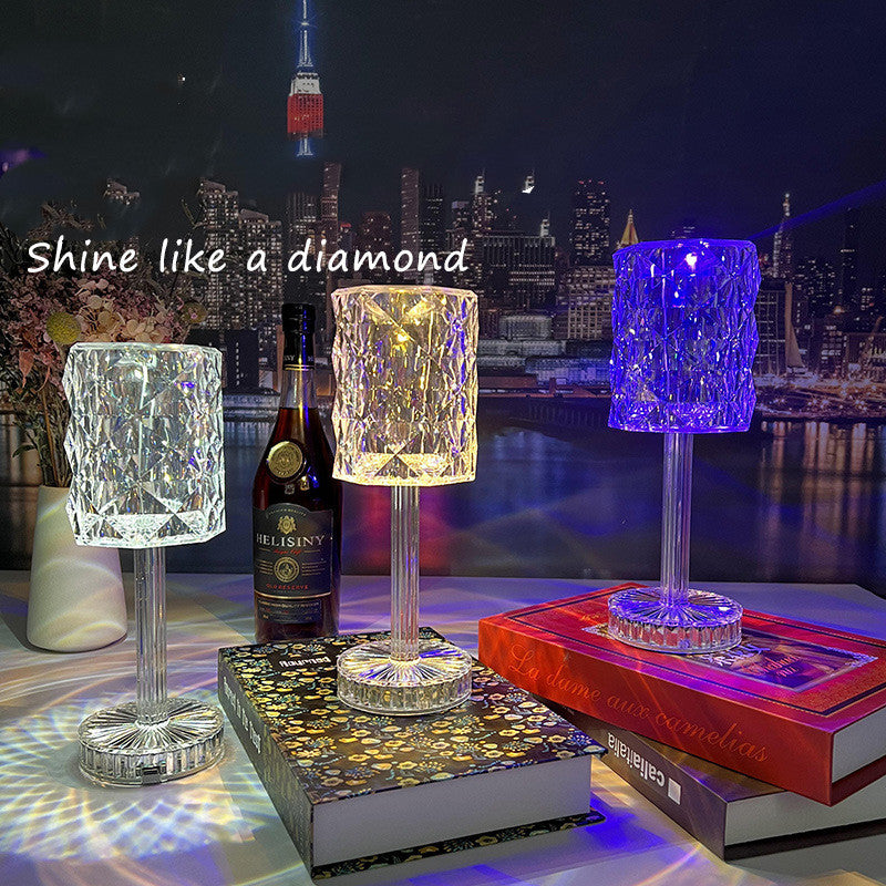 Crystal Table Light, Diamond Table Light - Multicolour