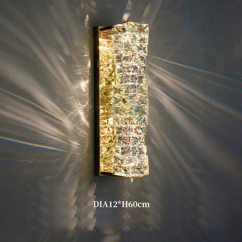 Crystal Wall Light, Bedside Wall Light, Hallway Light