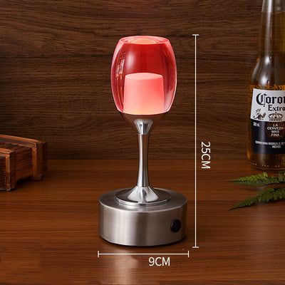 Crystal Wine Cup Bar Night Light