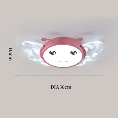 Cute Butterfly Ceiling Light, Ceiling Light Childrem's Bedroom