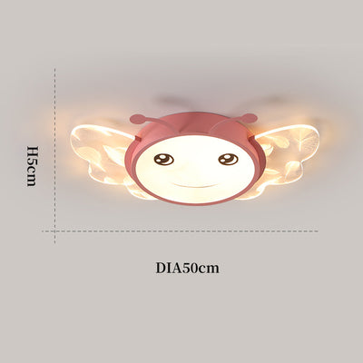 Cute Butterfly Ceiling Light, Ceiling Light Childrem's Bedroom