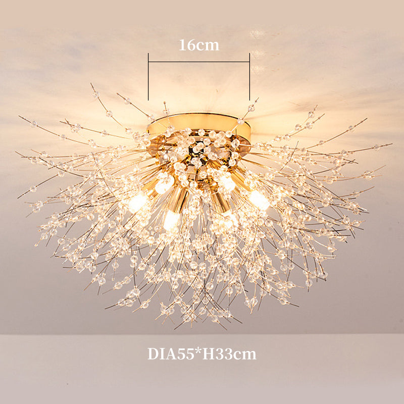 Dandelion Ceiling Light, Chandelier for Bedroom Light