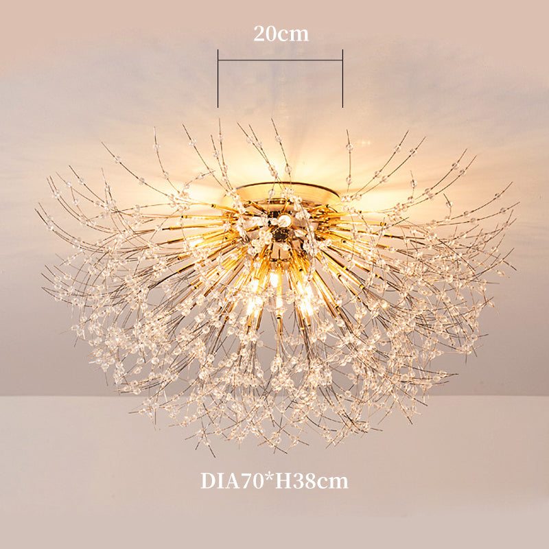 Dandelion Ceiling Light, Chandelier for Bedroom Light