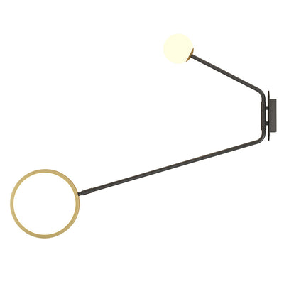 Double-headed Long Arm Bedroom Bedside Wall Light