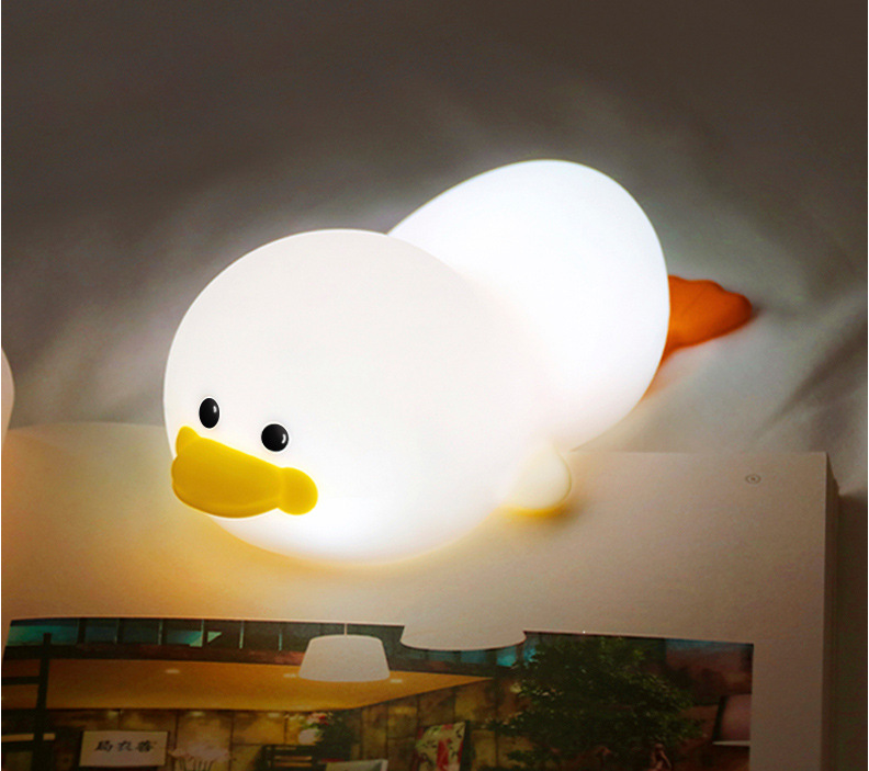 Duck Night Light - White & Yellow