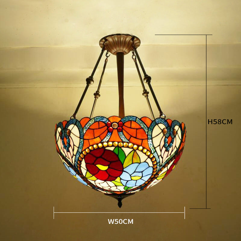 European Style Tiffany Lamp, Pendant Light, Living Room Light