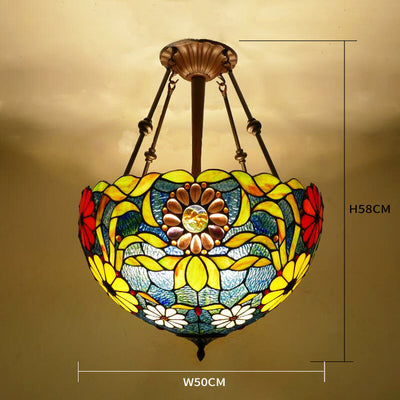 European Style Tiffany Lamp, Pendant Light, Living Room Light